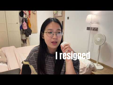 ASMR I resigned! Update my current life and plans with you
