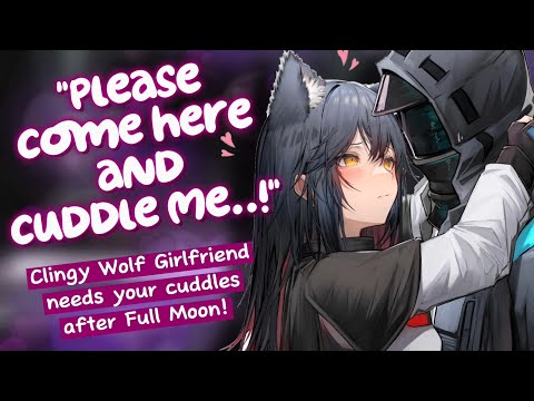 Needy Wolf Girl Begs you to Cuddle Her....for 24 hours! 🐺 [Teasing & Snuggles | Comfort Audio RP]