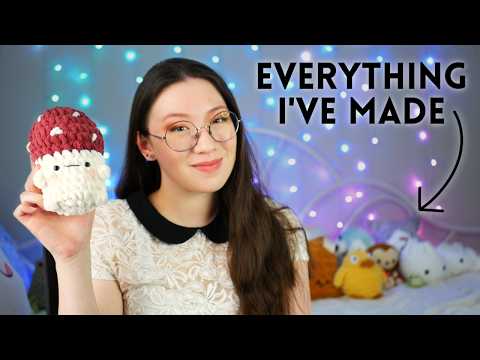 ASMR Show & Tell 🧶 My Entire Crochet Collection! ✨ Soft Spoken Close Up Relaxation