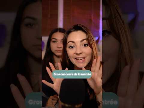 Concours de la rentrée !✨ #asmr #relax #concours rs