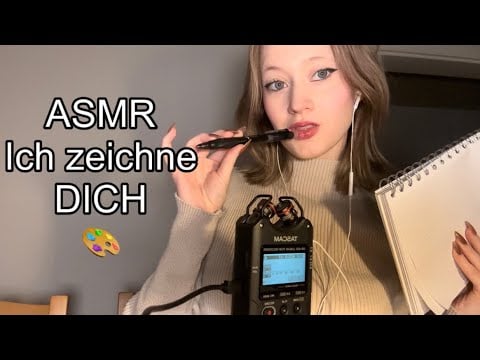 ASMR ich zeichne DICH 🎨✨