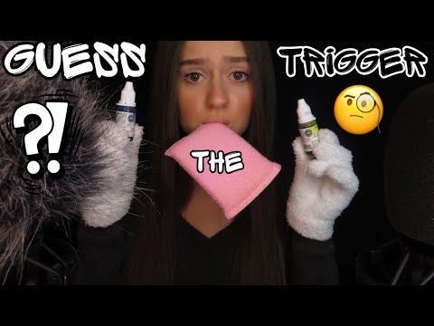 Угадай Триггер АСМР 😳 Триггеры, Таппинг, Скретчинг 🤔 ASMR Triggers, Tapping, Scratching 🤓