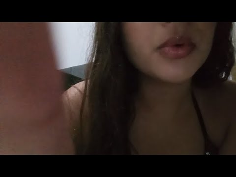 asmr caseiro - gatilhos aleatórios. (tapping, spray, líquido, pincel na tela)