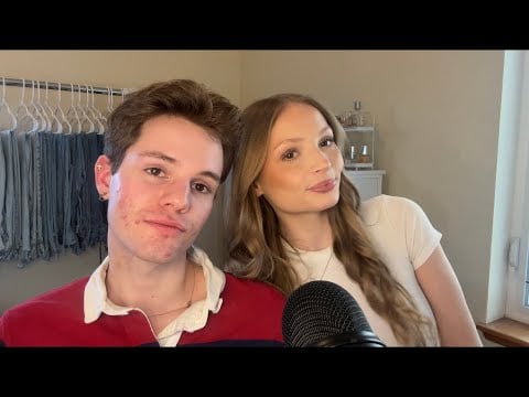 My friend tries ASMR! (he did so good!)