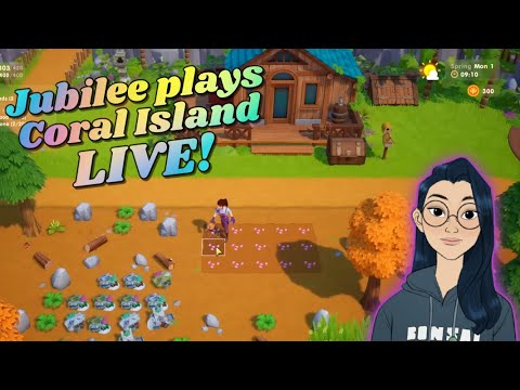 ASMR Livestream 🐠 Relaxing farming in Coral Island! ❤️ Soft spoken