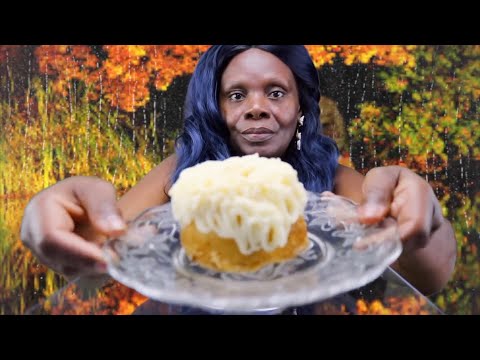 BUNT CAKE DESSERT ASMR EATING SOUNDS