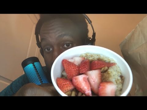ASMR PANERA BREAD OATMEAL Review