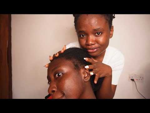 ASMR TINGLING FACE TOUCHING AND NITPICKING FOR DEEP SLEEP 😴 