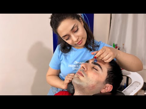 Asmr Massage Sedef - Sleep Fast With Asmr Head Massage And Face massage