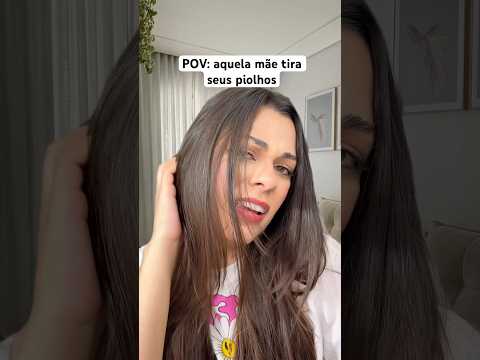 POV: aquela mãe tira seus piolhos #asmr #asmrbrasil #humor #piolho #shorts