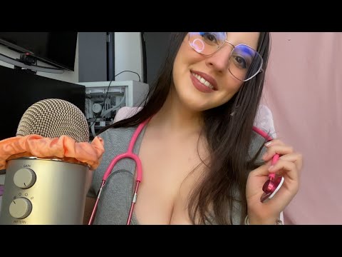 ASMR 🤍 DOCTORA ROLEPLAY 👩🏻‍⚕️ ASMR MÉDICO