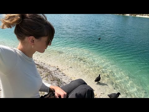 ASMR adventure to Karlstrup Kalkgrav 🇩🇰 🌊