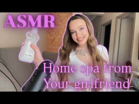 Let Me Pamper You 💕 ASMR Girlfriend Home Spa Experience
