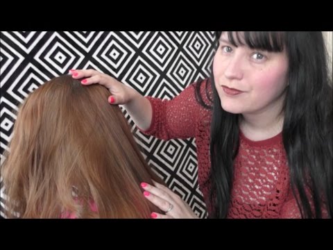 Asmr Pampering a friend - Hair Brushing, Hair Play, Scalp Massage Neck Massage etc..