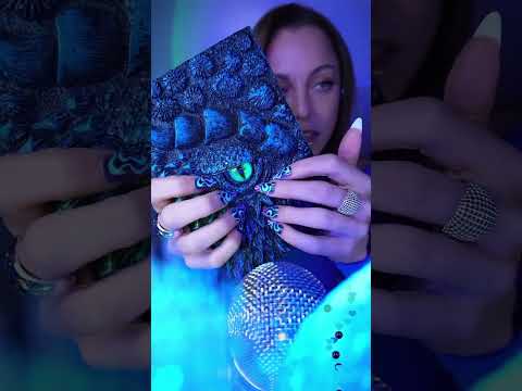 Dragon Book ASMR 🫠💙💤 #asmr #asmrvideo #asmrsounds #livestream