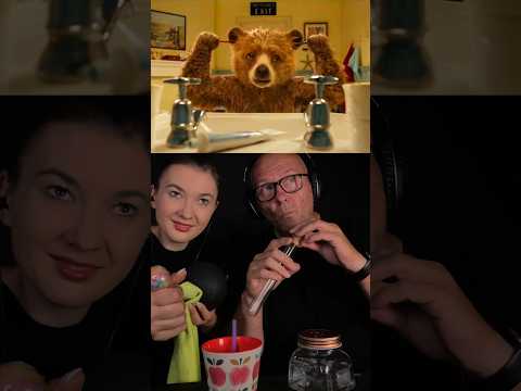 PADDINGTON ASMR😍🤯🧸 #shorts #funny #śmieszne #asmr