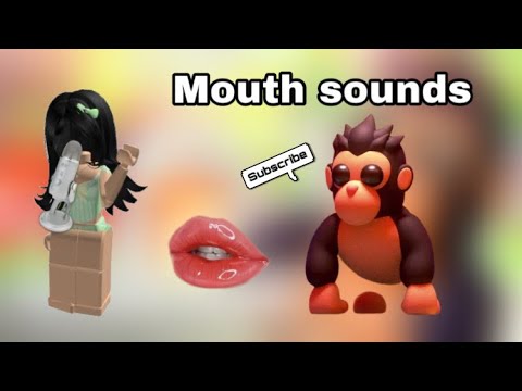 Mouth sounds~ playing adopt me✨💗