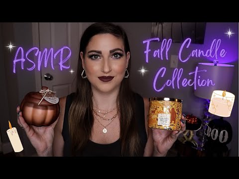 ASMR | Fall Candle Collection🕯