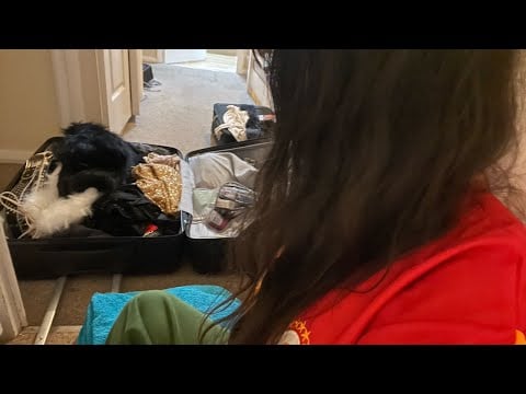 asmr pack with me/show & tell 😛♡