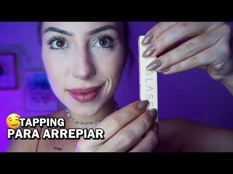 ASMR: TÉCNICAS DE TAPPING PARA TE ARREPIAR antes de DORMIR