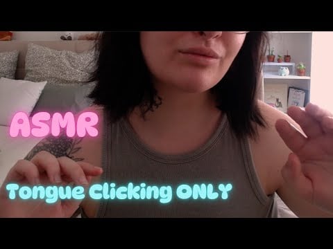ASMR Pure Tongue Clicking & Hand Movements | No Talking