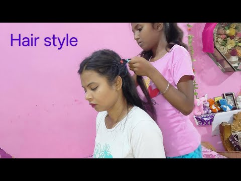 Asmr Amazing Hair Braid  Styling by baijanti..💆‍♀️😌