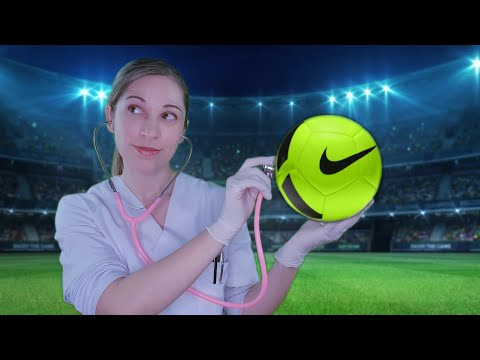 ASMR | Médico de FÚTBOL ( RP) | Curo tu Esguince | SusurrosdelSurr | Español