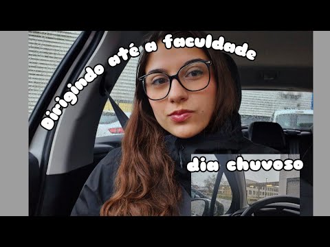 ASMR DIRIGINDO NA CHUVA 🌧🚗