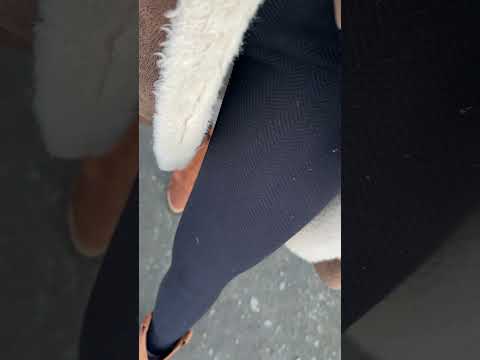 ASMR mit schönen Leggings in schwarz nachdem ich im Fitnessstudio war. ❕
