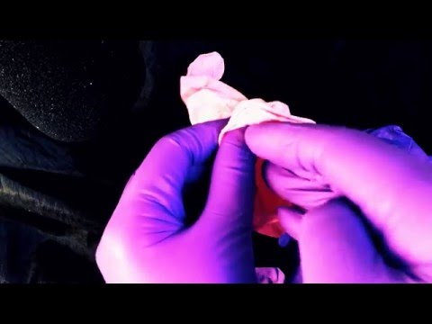 MEDICAL💉 GLOVES LAYERING👏 in PINK and PURPLE💜 [[ASMR]]