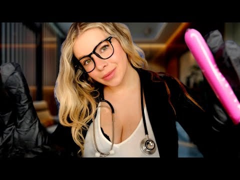 ASMR DOCTOR FULL BODY EXAMINATION 🩺❤︎ (Touch Test, Eye Exam, Scalp Check)