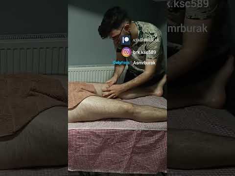 Post-exercise relaxation intervention for the front legs #satisfying #relaxing #asmr #short #massage