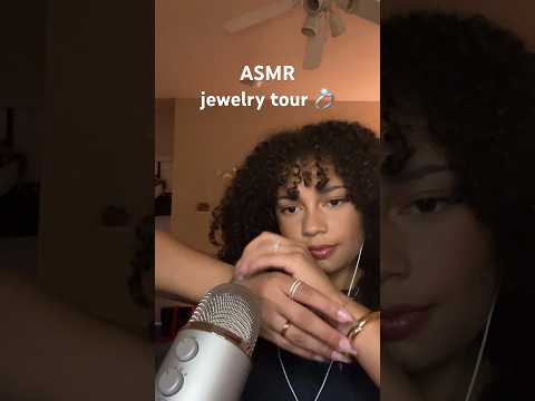 ASMR jewelry tour 💍 #asmr #relax #sleep