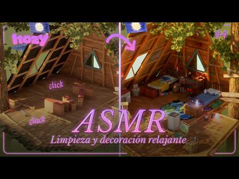 ASMR ✧ ¿Limpiamos y redecoramos juntos? 🧼🌿 Hozy #4