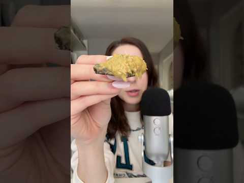 ASMR | Eating Dubai Chocolate Dip