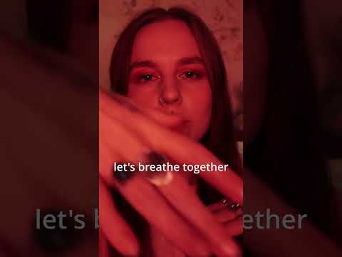 ASMR BREATHE WITH ME | asmr for courage + strength | asmr for support | asmr for inspiration