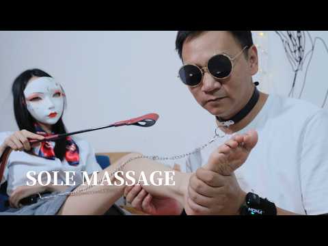 ASMR | Mysterious Masked Lady's Intense Barefoot Massage (Roleplay)