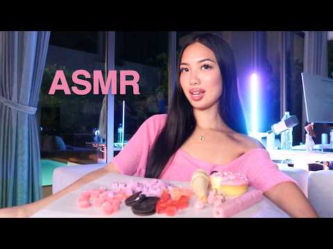ASMR Eating Only Pink Food