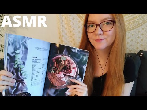 ASMR SUOMI Lehden selailua ja kuiskailua #2 // Whispers • Page flipping • Tracing • Tapping