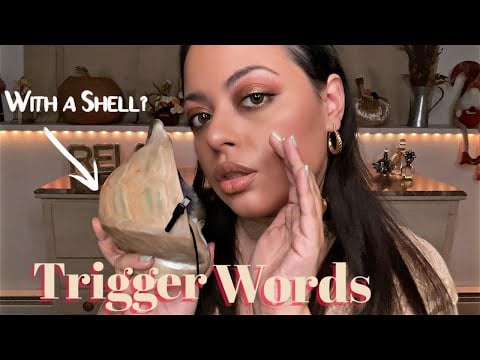 ASMR You WILL Fall Asleep To | ECHOED CUPPED Trigger Words & Mouth Sounds  *SEASHELL WHISPERS*