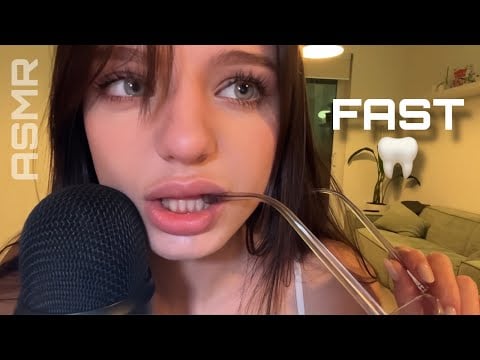 ASMR ☆ Fast Teeth Tapping