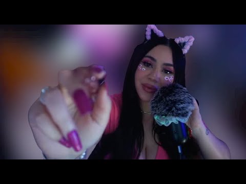 ASMR Tapping on Pink things