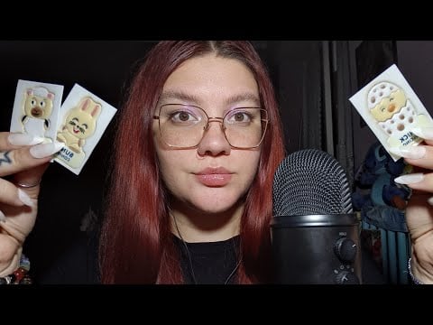 3D STICKER TAPPING (Scratching & Mouth Sounds)😴💜 | ASMR ITA
