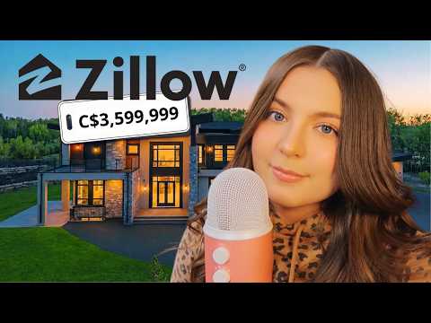 ASMR Judging Zillow Houses I Can't Afford 🏙⭐️ Close Whisper