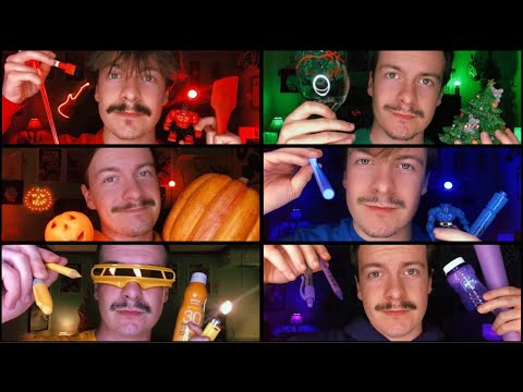 [ASMR] Color Triggers | Just The Visuals | Visual ASMR Triggers
