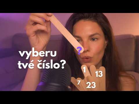 Zkusíš svoji intuici? 🧠 ASMR CZ | pick-a-stick | zvuky dřeva a šeptání