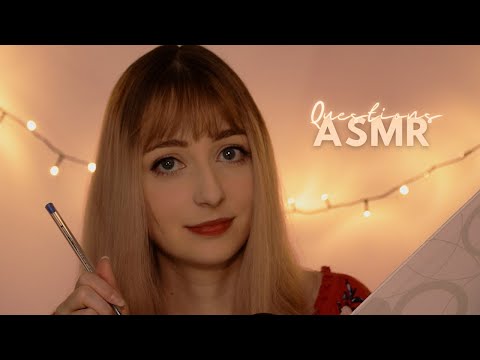 ASMR│Asking You Random Questions