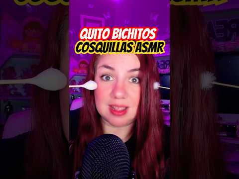 COSQUILLAS en 60 segundos en tus Oidos  #shorts #asmr #limpiezadeoídos