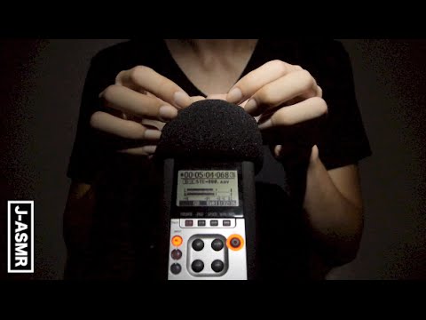 [音フェチ]マイクスクラッチ/Microphone tapping and scratching[ASMR]