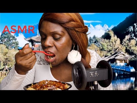 Egg Foo Young ASMR Eating Soundsssss To Help Depression....